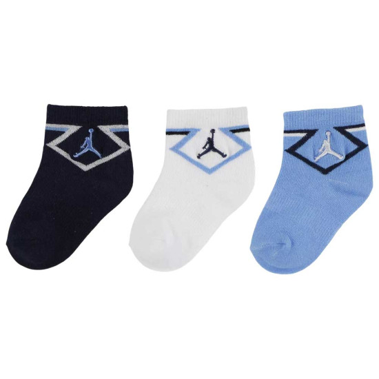 Jordan Βρεφικές κάλτσες Diamond Ankle Socks 3 pairs